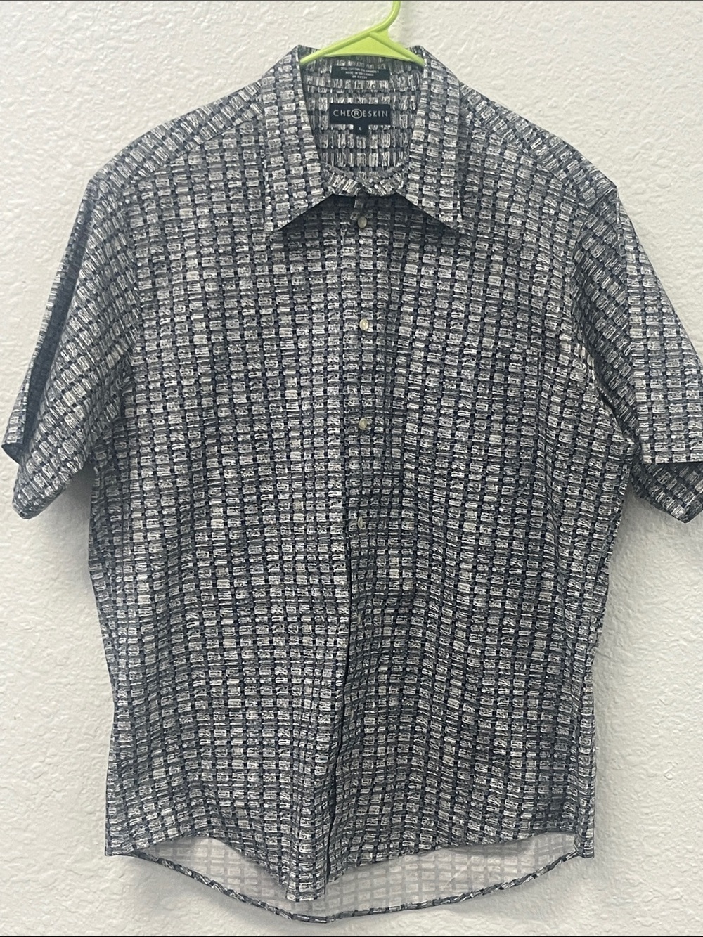 Choreskin Casual Blue Button Down Shirt
#1061
